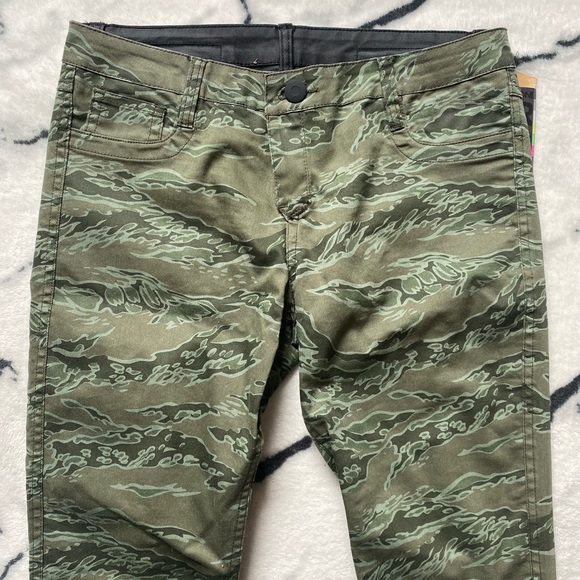 REVERSIBLE Hurley Black/Army Skinny Pants Size 29 - Picture 1 of 10